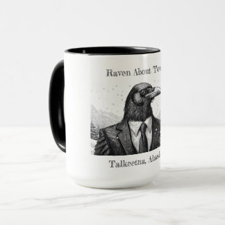 Kaffee Tasse, Raven About Town - Talkeetna Alaska. Tasse