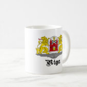 Kaffee-Tasse Rigas Lettland Kaffeetasse (VorderseiteRechts)