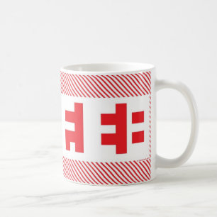 "KAFFEE" Tasse: rot Kaffeetasse