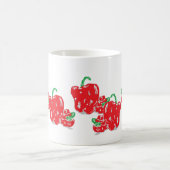 Kaffee Tasse: Rote Paprikaschoten Kaffeetasse (Mittel)