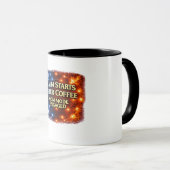 Kaffee-Tasse 'Ruhig wird es nach Kaffee, Mama-Modu Tasse (VorderseiteRechts)
