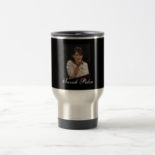 Kaffee-Tasse Sarahs Palin Reisebecher (Mittel)
