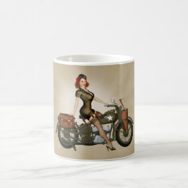 Kaffee-Tasse Sergeant-Davidson Army Motorcycle Kaffeetasse
