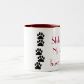Kaffee-Tasse Shih Tzu Zweifarbige Tasse (Mittel)
