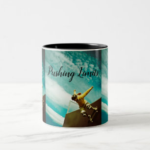 Kaffee Tasse, Skate Boarding Zweifarbige Tasse