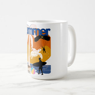 Kaffee-Tasse: Sommerzeit Kaffeetasse