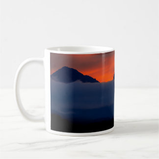 Kaffee Tasse Sonnenuntergang
