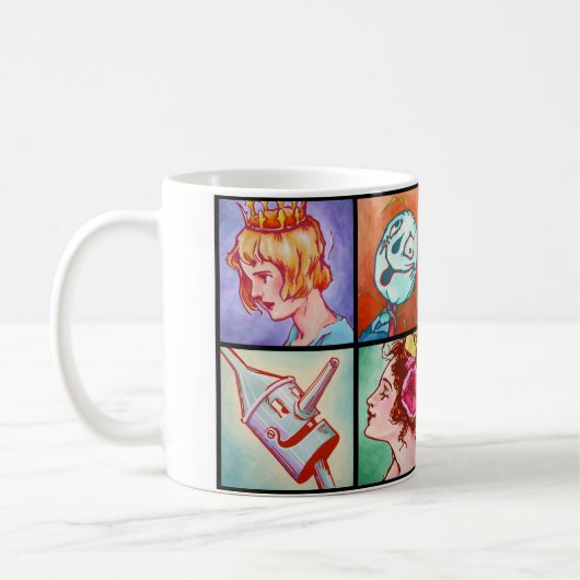 Kaffee-Tasse - sortierte Charaktere Kaffeetasse (Links)