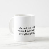 Kaffee-Tasse Spaß Kaffeetasse (Vorderseite Links)