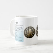 Kaffee-Tasse St. Benedict Kaffeetasse (Vorderseite Links)