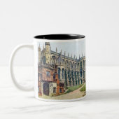 Kaffee-Tasse - St. Georgs Kapelle, Windsor Zweifarbige Tasse (Links)