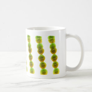 Kaffee-Tasse - Streptokokke (Grün auf Weiß) Kaffeetasse