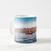 Kaffee-Tasse - Süd-auf-See Kaffeetasse (Vorderseite Links)