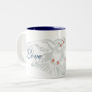 Konitz Tasse 'Picasso – Die Taube Des Friedens' – Aus Hochwertigem Porzellan, Spülmaschinengeeignet, Made In Germany