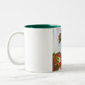 Kaffee Tasse Tee Tasse Sommer Geranien (Links)