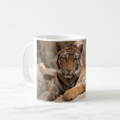 Kaffee-Tasse - Thailand-Tiger - Tiger-Tempel Kaffeetasse (Vorderseite Links)