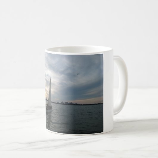 Kaffee-Tasse Thompson-Insel OB Kaffeetasse (VorderseiteRechts)