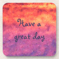 Kaffee Tasse Untersetzer, abstrakt, modern, farben