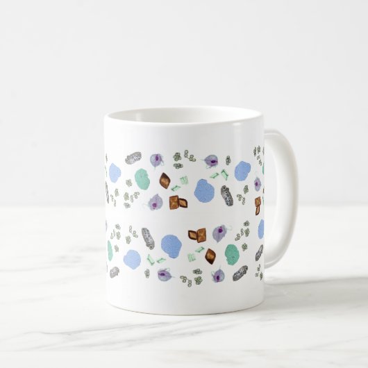 Kaffee-Tasse - Urin-Partikeln Kaffeetasse (VorderseiteRechts)