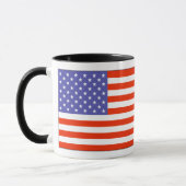 Kaffee-Tasse - US-Flagge Tasse (Links)