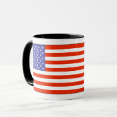 Kaffee-Tasse - US-Flagge Tasse (Vorderseite Links)