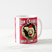 Kaffee-Tasse - Vintages Lon Chaney Film-Plakat Kaffeetasse (VorderseiteRechts)