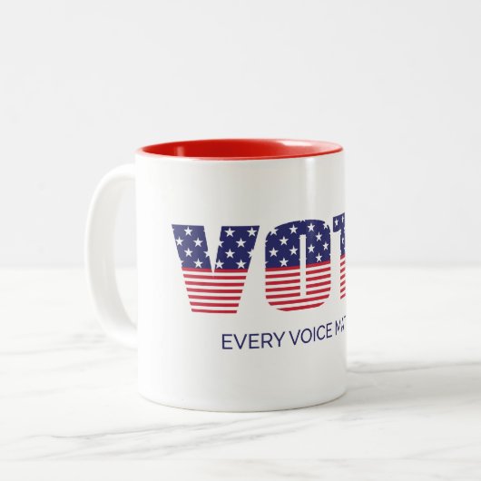 Kaffee-Tasse wählen Zweifarbige Tasse (Vorderseite Links)