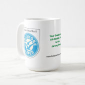 KAFFEE-TASSE (WEISSE FELDER) KAFFEETASSE (Vorderseite Links)