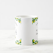 Kaffee-Tasse, wenn das Leben dir Zitronen gibt Kaffeetasse (Mittel)