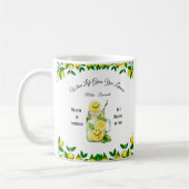 Kaffee-Tasse, wenn das Leben dir Zitronen gibt Kaffeetasse (Links)