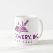 Kaffee-Tasse Writecovery, Inc. Kaffeetasse (VorderseiteRechts)
