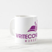 Kaffee-Tasse Writecovery, Inc. Kaffeetasse (Vorderseite Links)