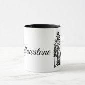Kaffee Tasse-Yellowstone Wolf Tasse (Zentrum)