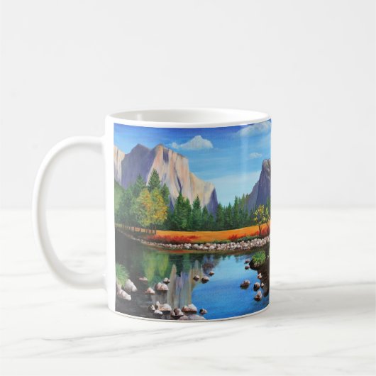 Kaffee-Tasse - Yosemite-Tal Kaffeetasse (Links)