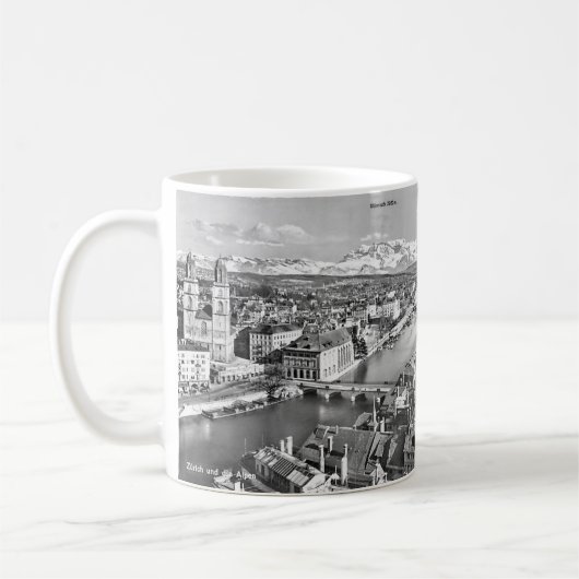Kaffee-Tasse - Zürich, Schweiz Kaffeetasse (Links)