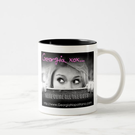 Kaffee-Tasse Zweifarbige Tasse (Rechts)