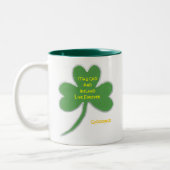 Kaffee-Tasse Zweifarbige Tasse (Links)