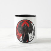 Kaffee-Tassen-Dunkelheits-Engel Tasse (Zentrum)