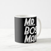 Kaffee-Tassen-Geschenke Herr-Boss Man Funny Male Kaffeetasse (VorderseiteRechts)