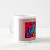 Kaffee-Tassen-Herz 04 Kaffeetasse (Vorderseite Links)