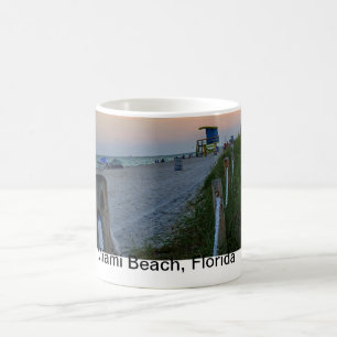 Kaffee-Tassen-Miami- Beachdünen Kaffeetasse