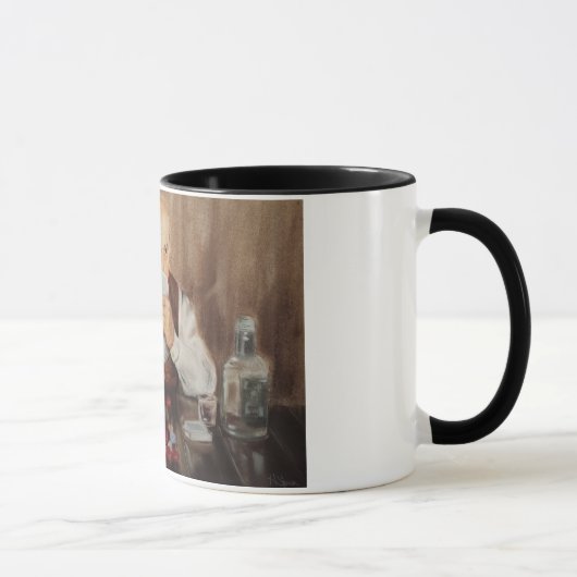 Kaffee-Tassen-Pistolenheldwilder Westspieler Tasse (Rechts)