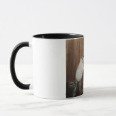 Kaffee-Tassen-Pistolenheldwilder Westspieler Tasse (Links)