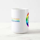Kaffee-Tassen-Schablone durch PercentGay.com Kaffeetasse (Mittel)
