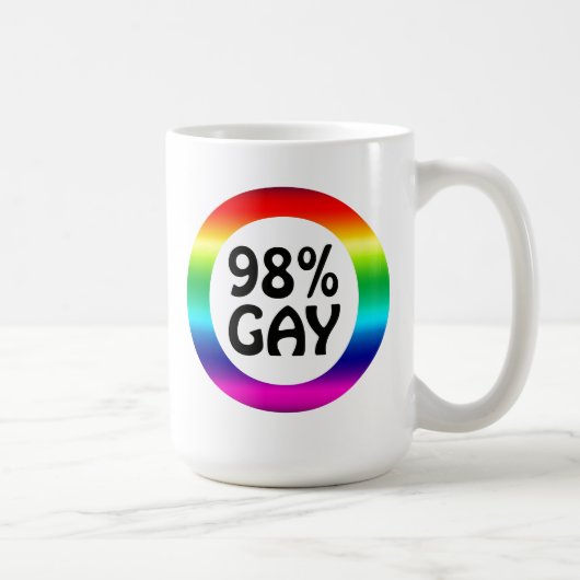 Kaffee-Tassen-Schablone durch PercentGay.com Kaffeetasse (Rechts)