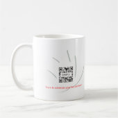 Kaffee-Tassen-Schablonen-Nagel-Salon Kaffeetasse (Links)