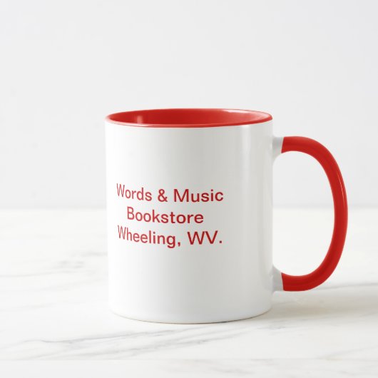 Kaffee-Tassenbuchhandlung Tasse (Rechts)