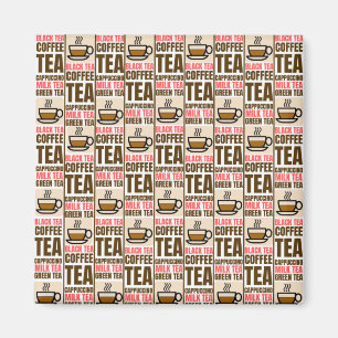 KAFFEE TEA PATTERN, Magnet