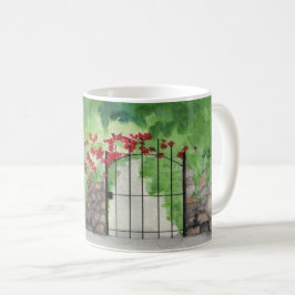 Kaffee Tea Tasse Garden Gate 11 unzen Tasse