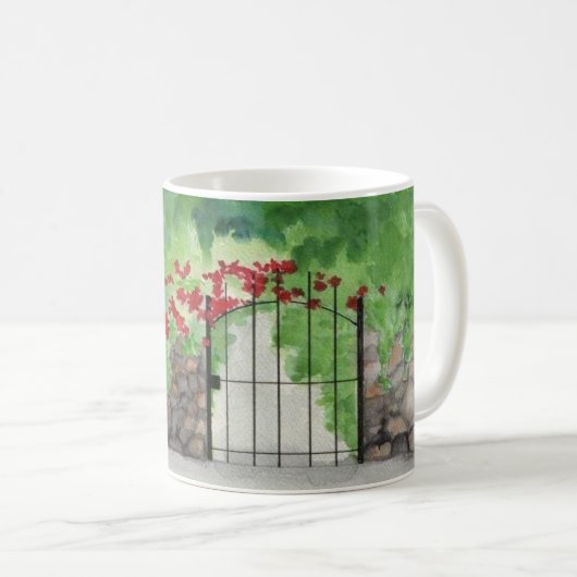 Kaffee Tea Tasse Garden Gate 11 unzen Tasse (VorderseiteRechts)